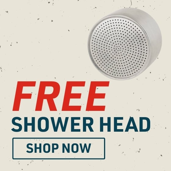 Free Gemplers 400 Hole Shower Head Nozzle with purchase of Gemplers Commercial Rubber Hose.