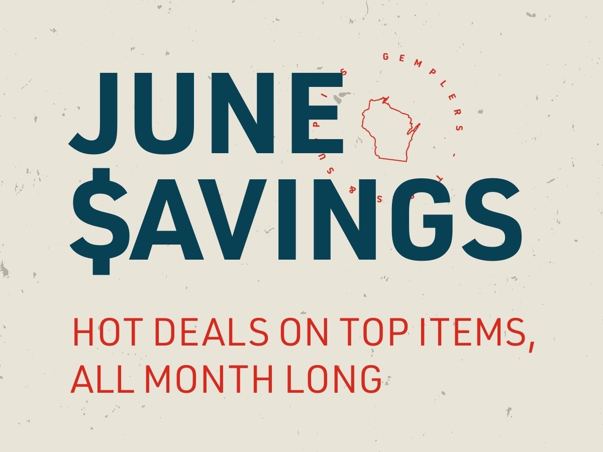 June Savings. Great savings on top items all month long.