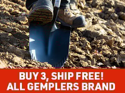 Free shipping on all Gemplers brand products.