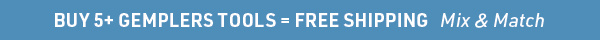 Buy 5+ Gemplers Tools = Free Shipping; Mix & Match