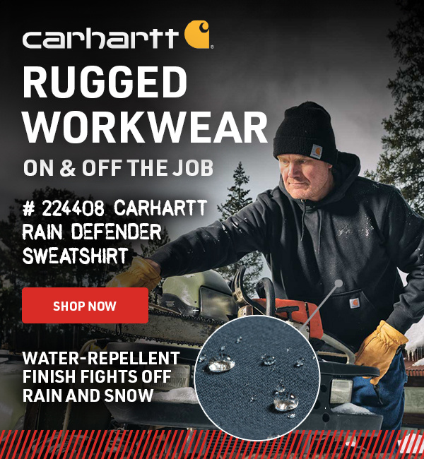 Charhartt Rugged Workwear - Rain Defender Sweatshirt