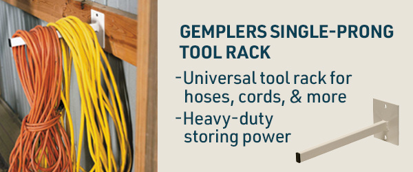 Gemplers Single-prong Tool Rack