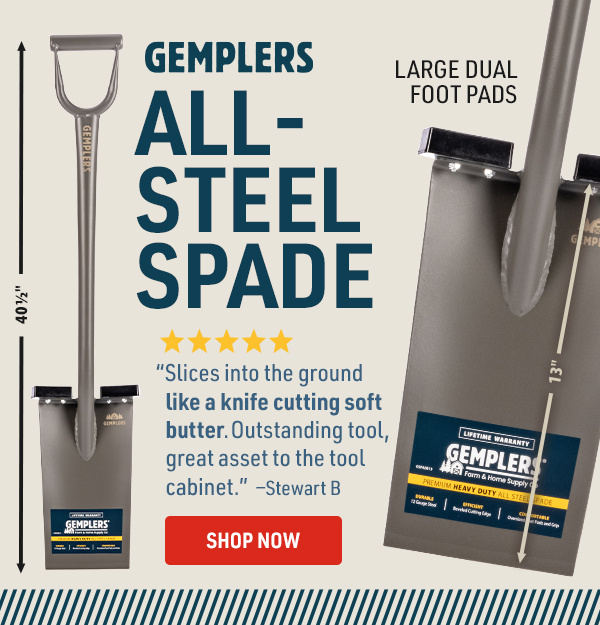 Gemplers All-Steel Spade