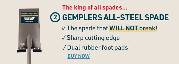 GEMPLERS ALL-STEEL SPADE