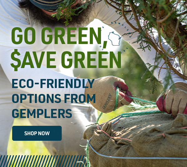 GO GREEN, SAVE GREEN - ECO-FRIENDLY OPTIONS FROM GEMPLERS