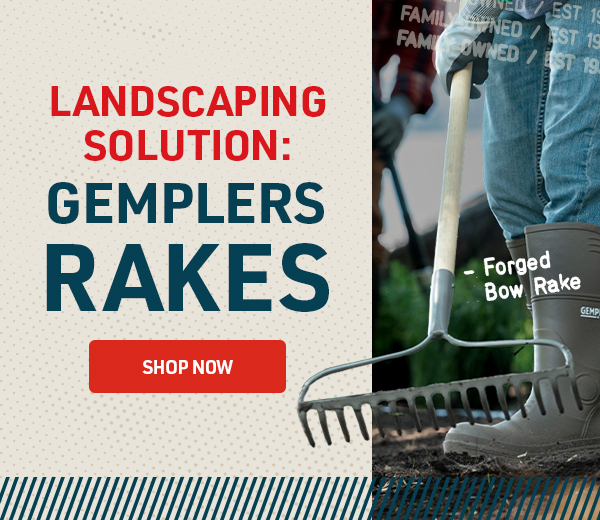 Landscaping Solution: Gemplers Rakes