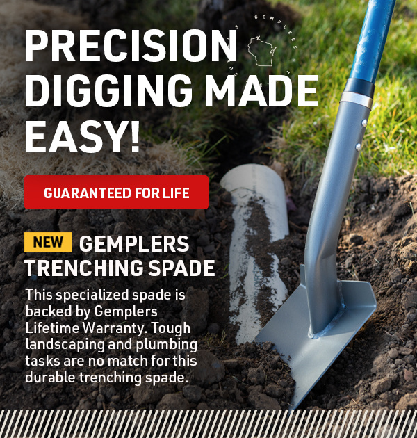 Precision Digging Made Easy - Gemplers Trenching Spade