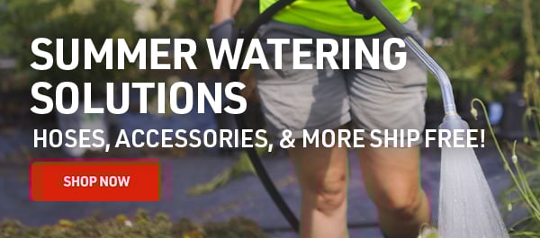 Summer watering solutions ship free from Gemplers.