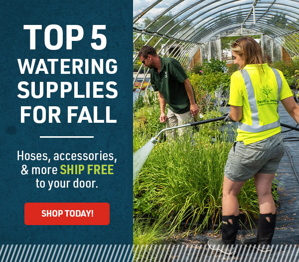 Top 5 Watering Supplies for Fall. Shop hoses, accessories, and more - they ship free!